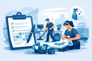 Reinigungsplan fürs Büro erstellen