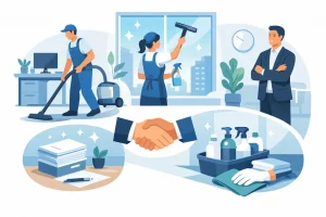 5 Vorteile professioneller Büroreinigung